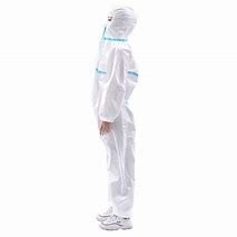PPE disponible del Xl de llano 4 batas del aislamiento para la protección química del Biohazard