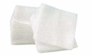 los cojines de 4x4 3x3 Gauze Swab Sponge Hospital Gauze comprimen el algodón 100%