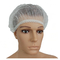 Los casquillos quirúrgicos Bouffant congregados disponibles no tejidos de las cubiertas de la red de pelo de los PP atestan el clip