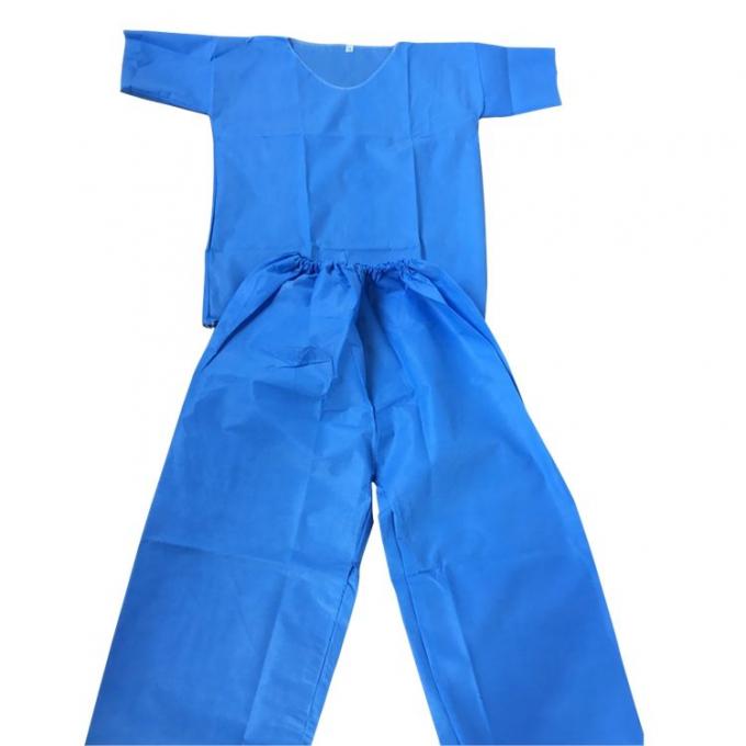 Vestidos médicos protectores disponibles quirúrgicos de SMS Smms 3xl 4xl 5xl del vestido de la manga corta del hospital 6