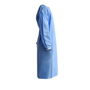 Vestido paciente del vestido de la prenda impermeable PE del SMS disponible disponible de los vestidos quirúrgicos 35-40gsm Smms