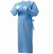 los vestidos quirúrgicos disponibles 40gsm nivelan al paciente disponible de la ropa del aislamiento de 3 hospitales