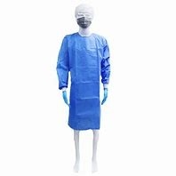Ropa médica disponible respirable Smms estéril ISO13485 del aislamiento de los vestidos quirúrgicos